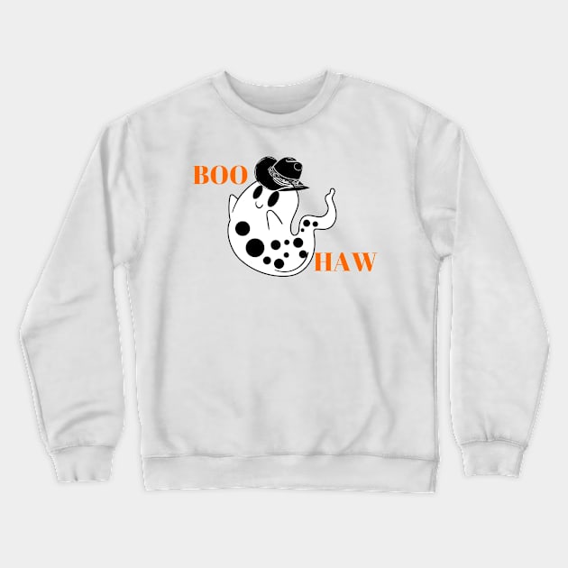 Boo Haw Crewneck Sweatshirt by Rahmat kurnia